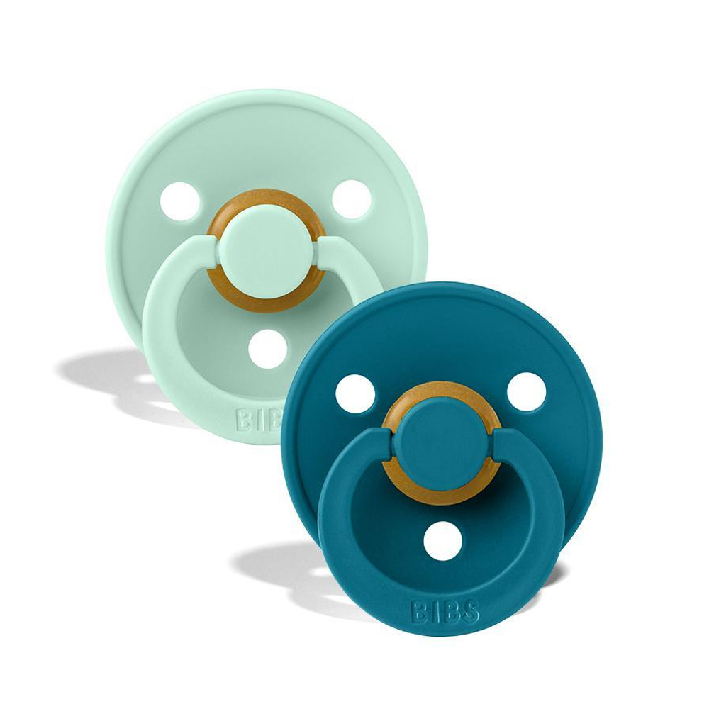 bibs colour dude (okrugle) - nordic mint/forest lake (vel. 1) - slika 1