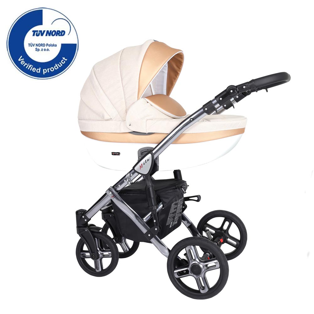 dječja kolica kunert mila premium grf, boja 03 2u1 - slika 1