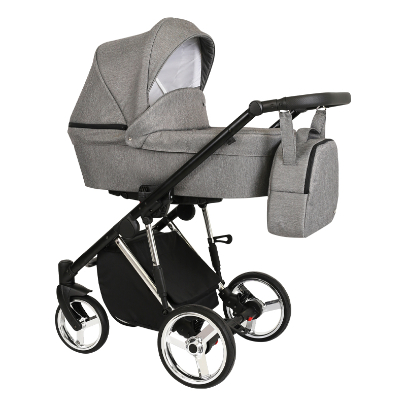 dječja kolica kunert molto premium silver, boja 02 3u1 b - slika 1