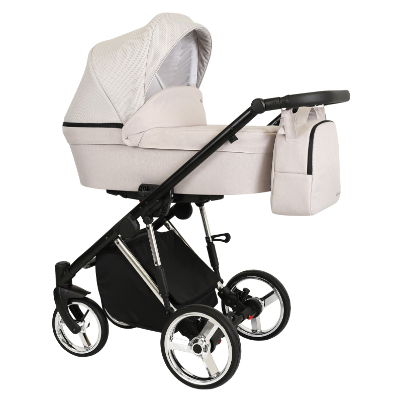 dječja kolica kunert molto premium silver, boja 04 2u1 - slika 1