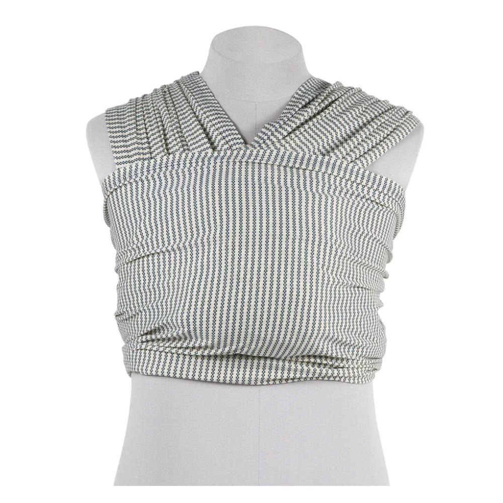 ergobaby aura marama, navy gingham stripe - slika 1