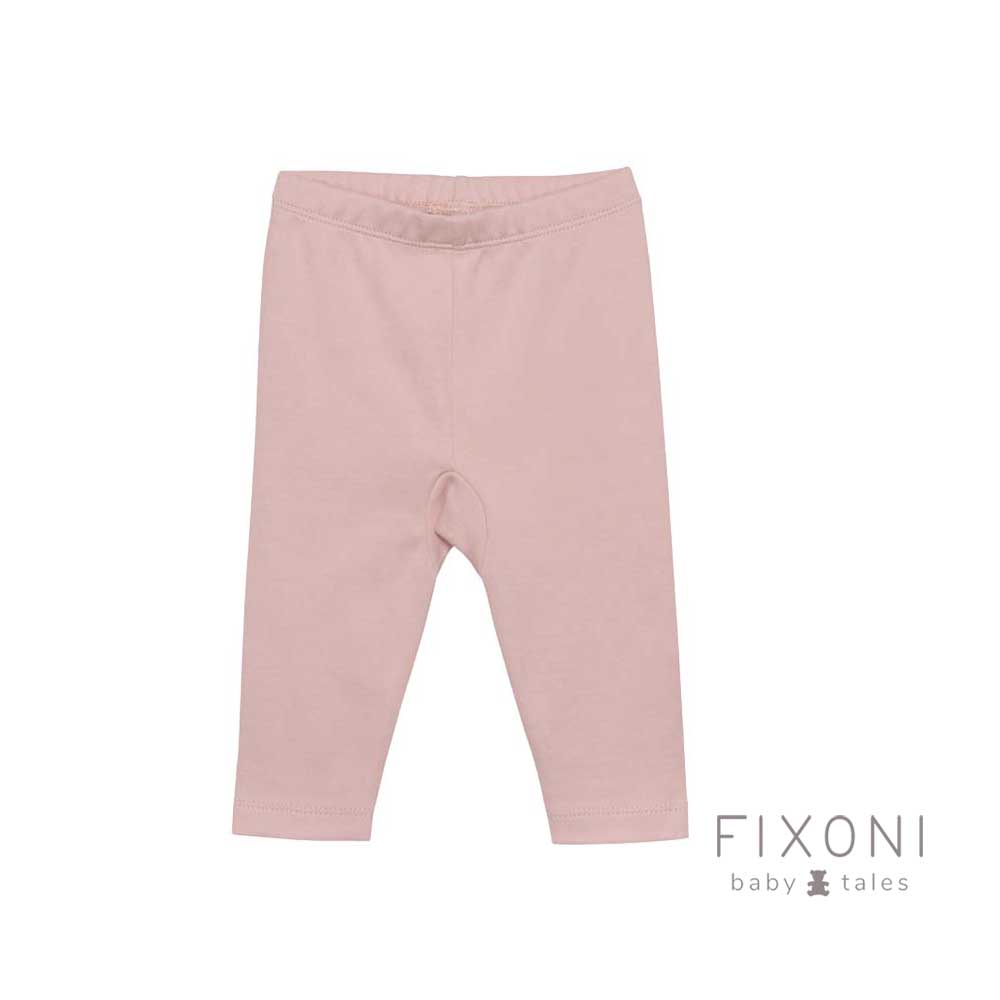 fixoni - hlače od organskog pamuka, misty rose, vel. 56 - slika 1