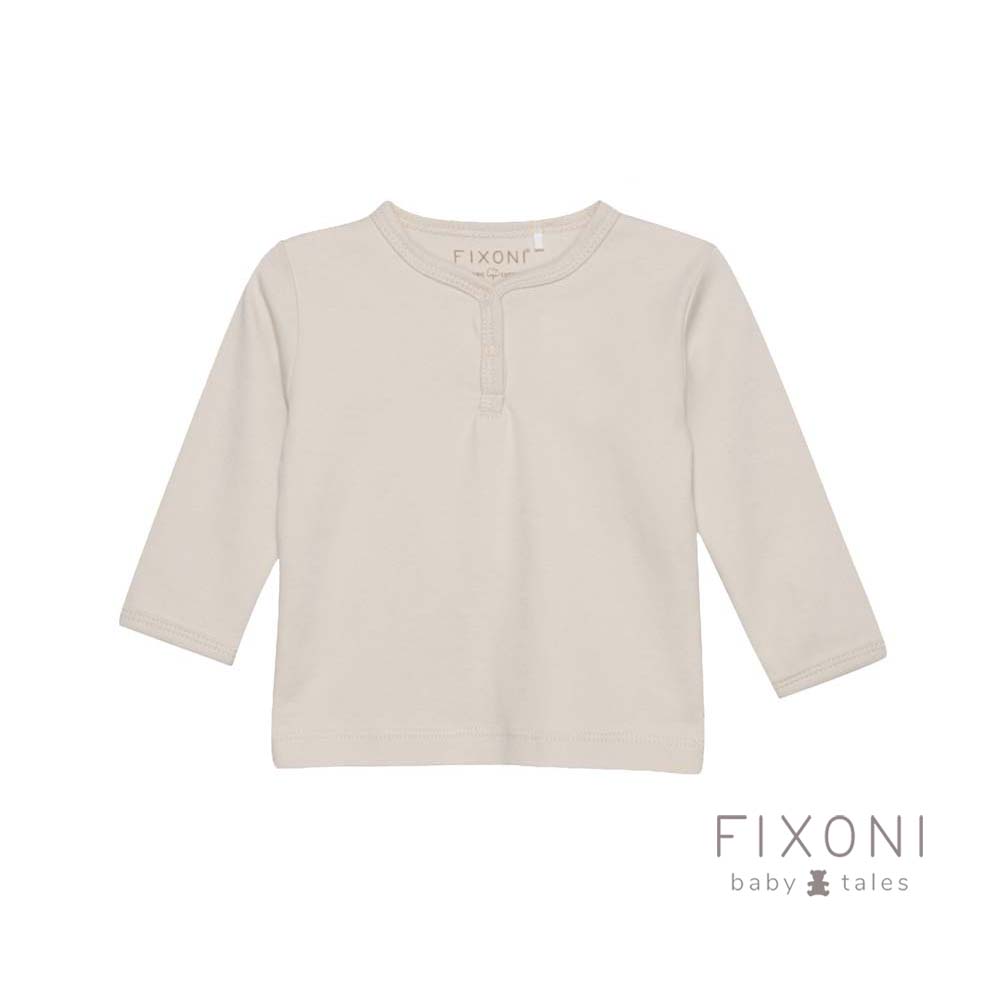 fixoni - majica od organskog pamuka, oatmeal, vel. 56 - slika 1