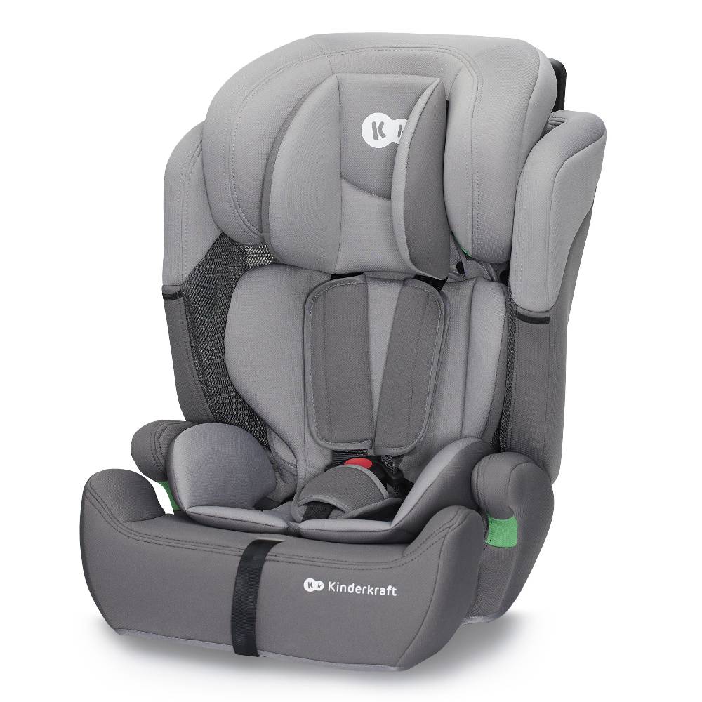 kinderkraft autosjedalica comfort up i-size 9-36 kg (76-150 cm), grey - slika 1