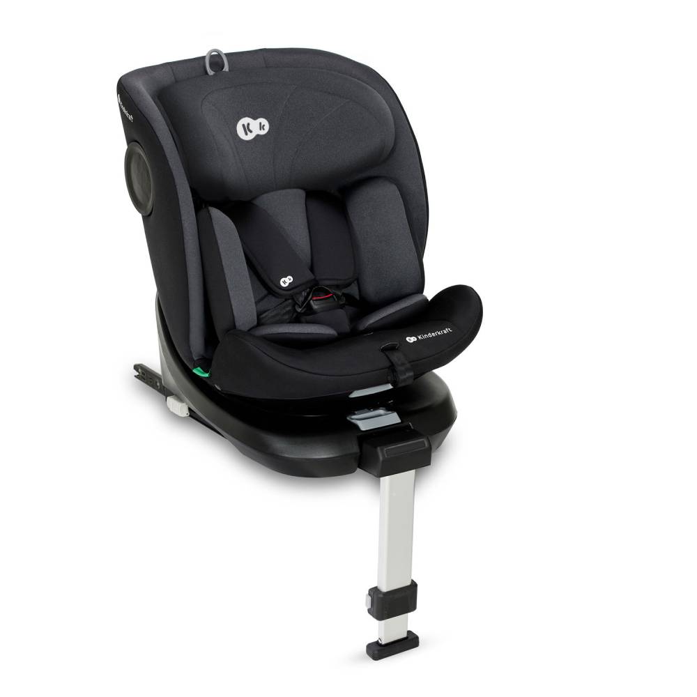 kinderkraft i-360 i-size autosjedalica 40-150 cm, crna - slika 1