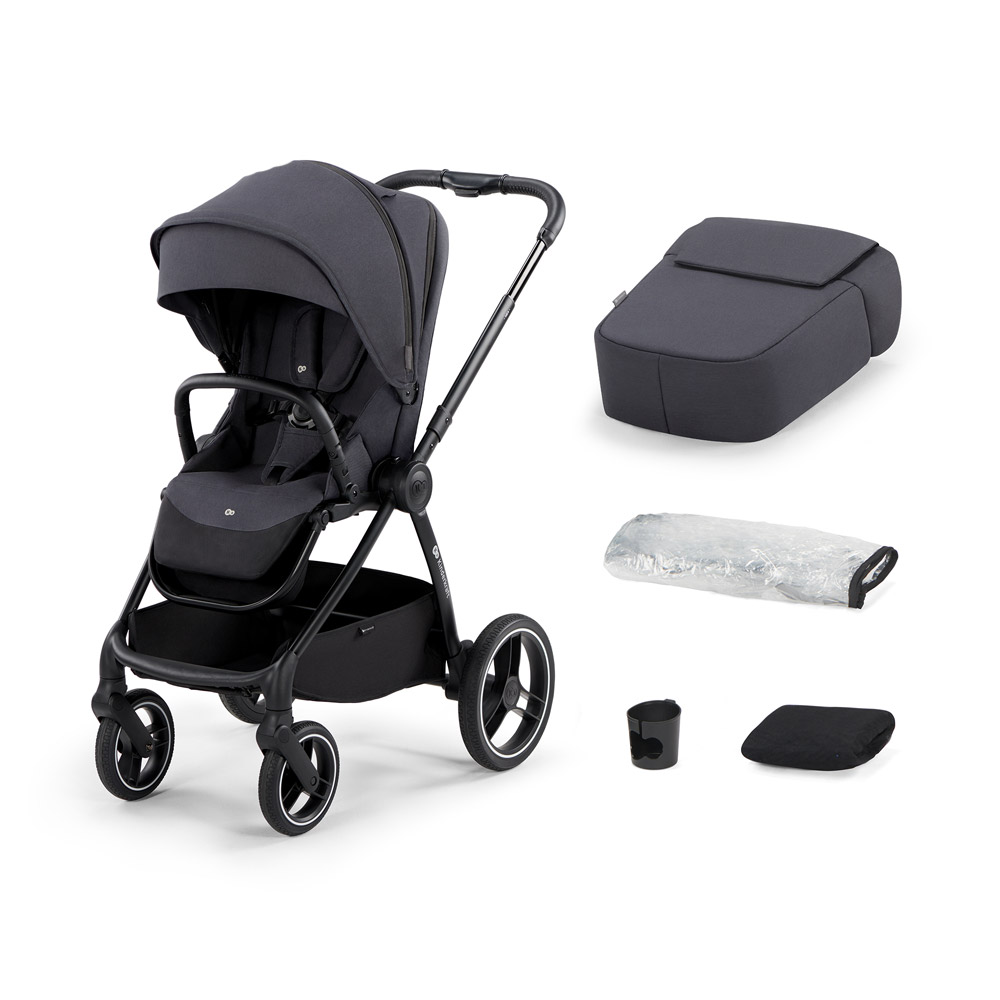 kinderkraft sportska kolica nea, deep grey - slika 1