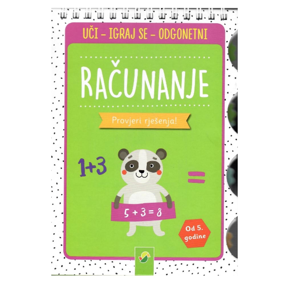 knjiga uči- igraj se- odgonetni- računanje - slika 1