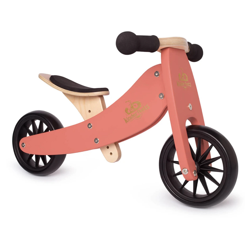 kinderfeets tricikl tiny tot coral - slika 1