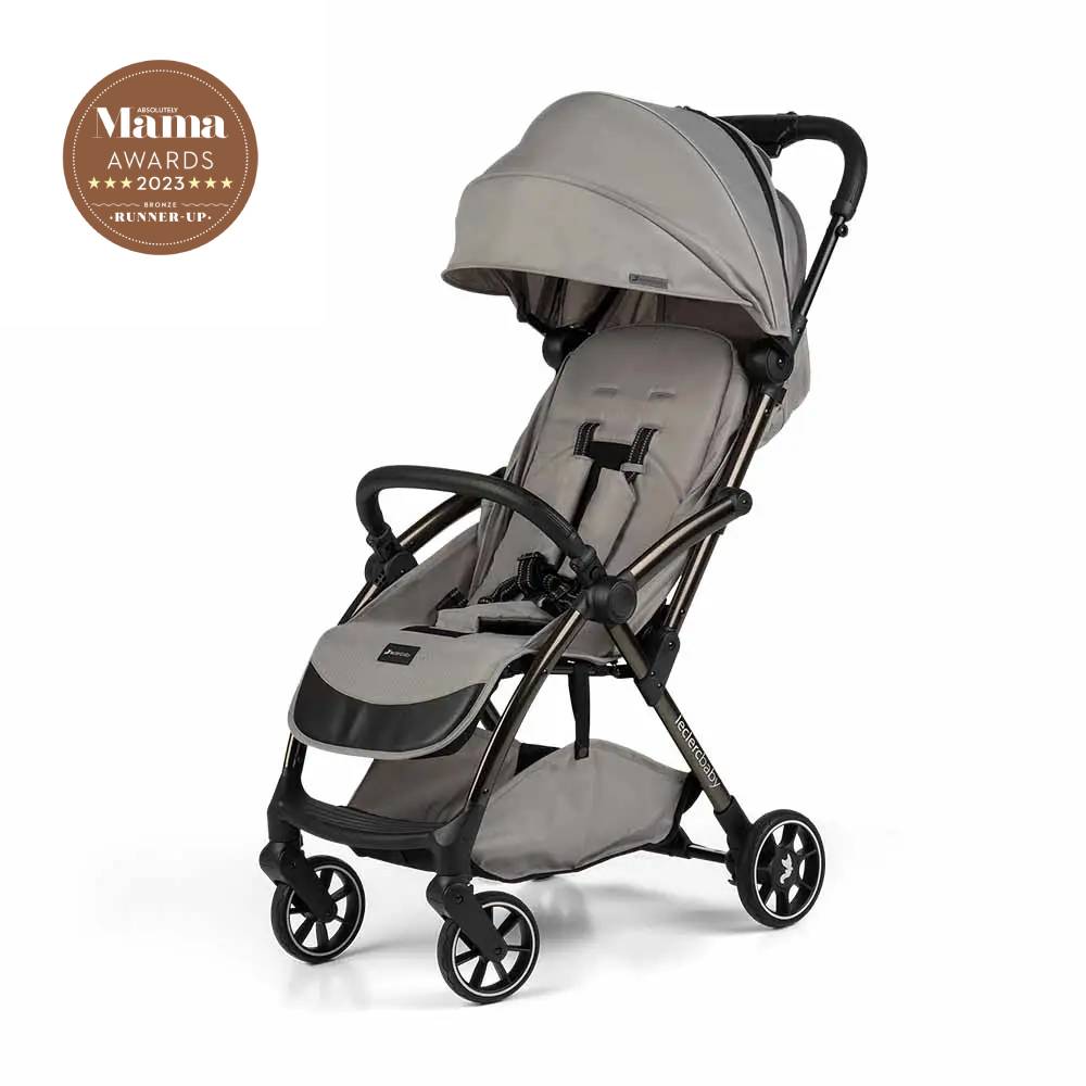 leclercbaby influencer air sportska kolica, violet grey - slika 1