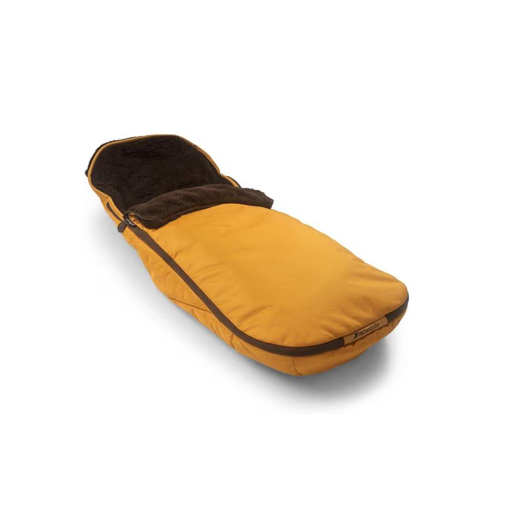leclerc footmuff teddy zimska vreća za kolica, golden mustard - slika 1