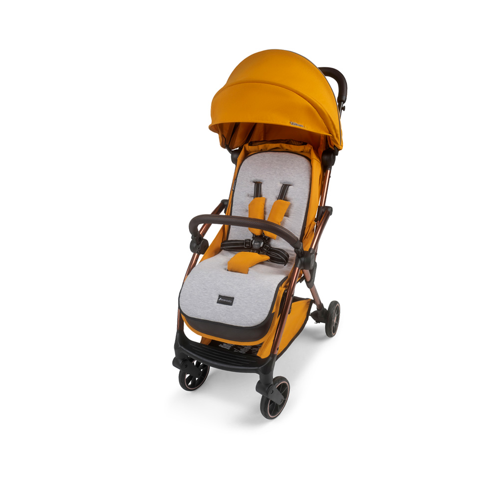 leclercbaby luxury umetak za kolica, sivo - crni - slika 1