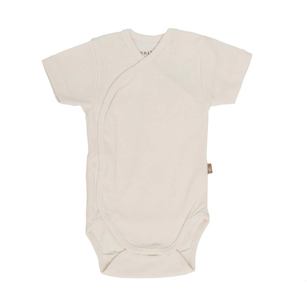 lunilou - bodi kratki rukav, off white, vel. 50 - slika 1