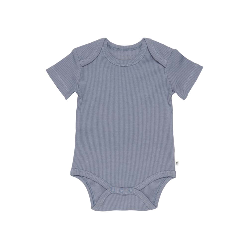little dutch bodi kratak rukav blue vel. 62-68 - slika 1