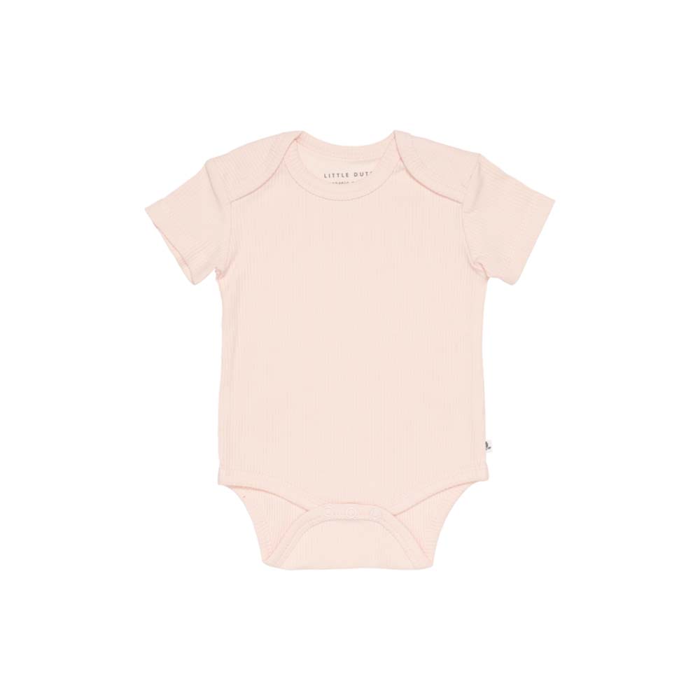 little dutch bodi kratak rukav pink vel. 62-68 - slika 1