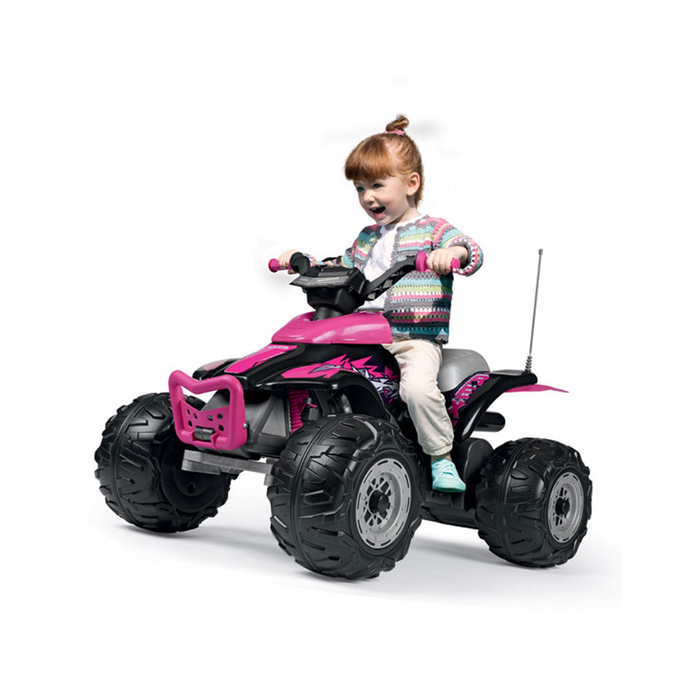 peg perego corral t-rex pink 330w 12v - slika 1