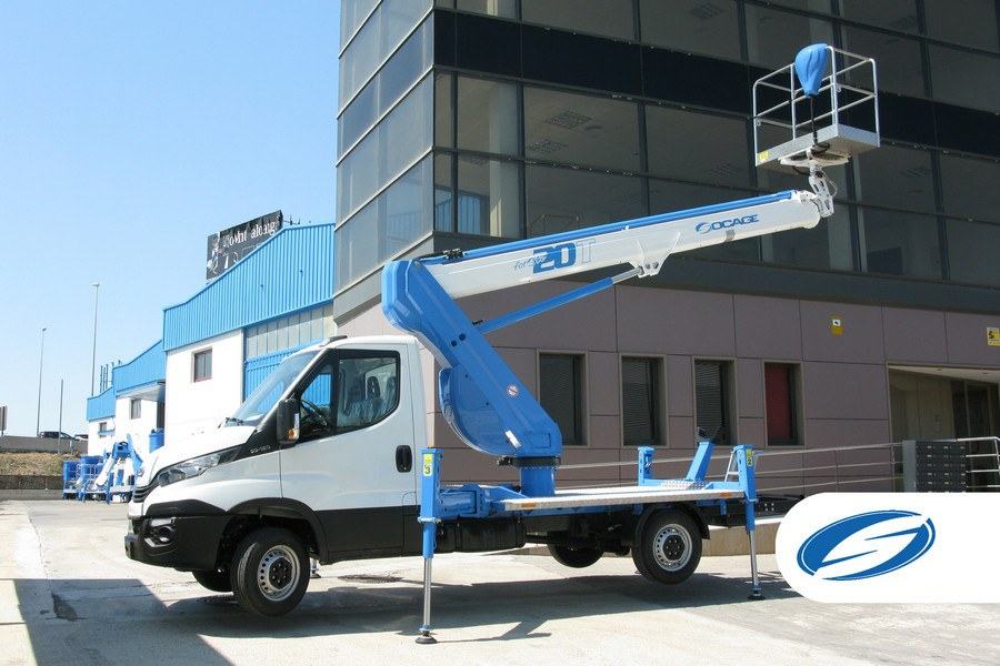 auto košara socage 20 m sa teleskopskom rukom - slika 3