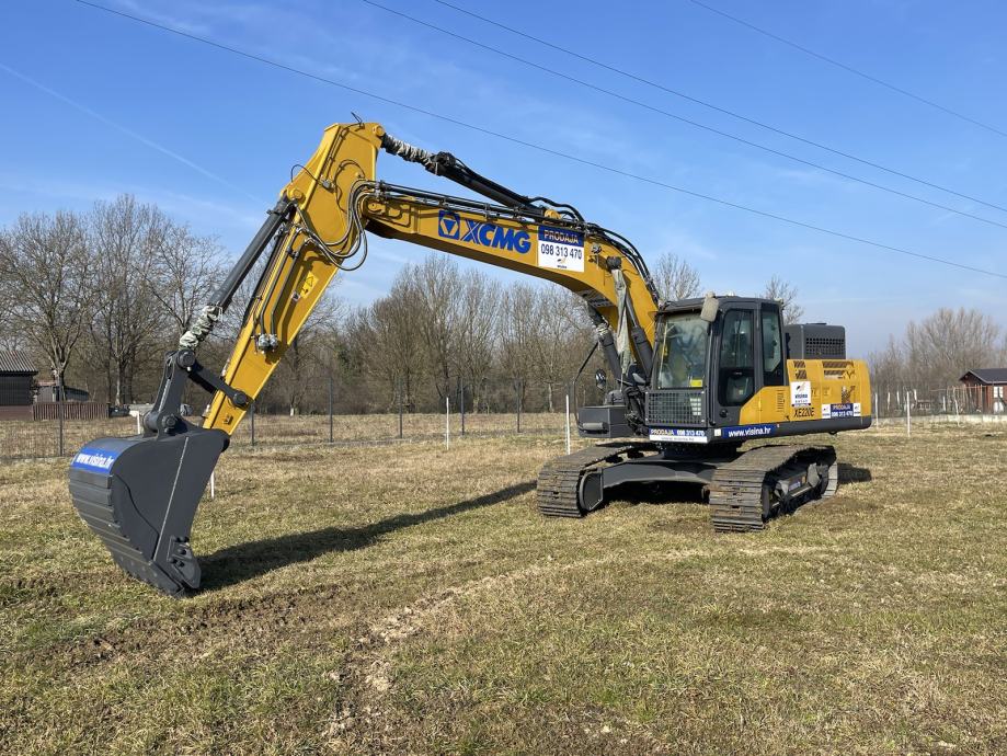 novi bager gusjeničar xcmg 23 t - slika 2