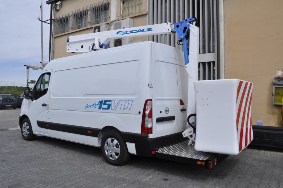 kombi sa radnom košarom socage 15 m - slika 2