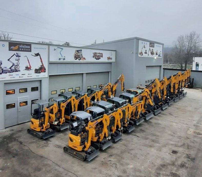 novi mini bager xcmg 5 t - slika 4