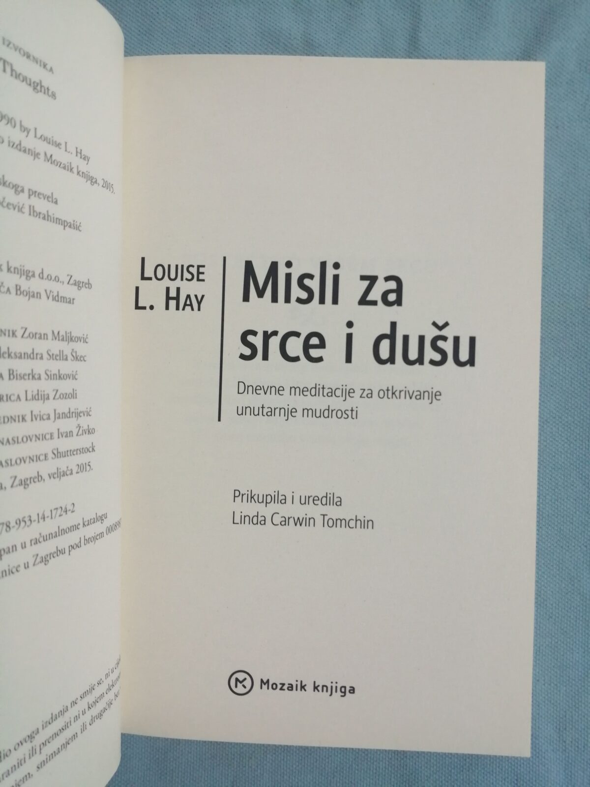 louise l. hay – misli za srce i dušu : dnevne meditacije - slika 2