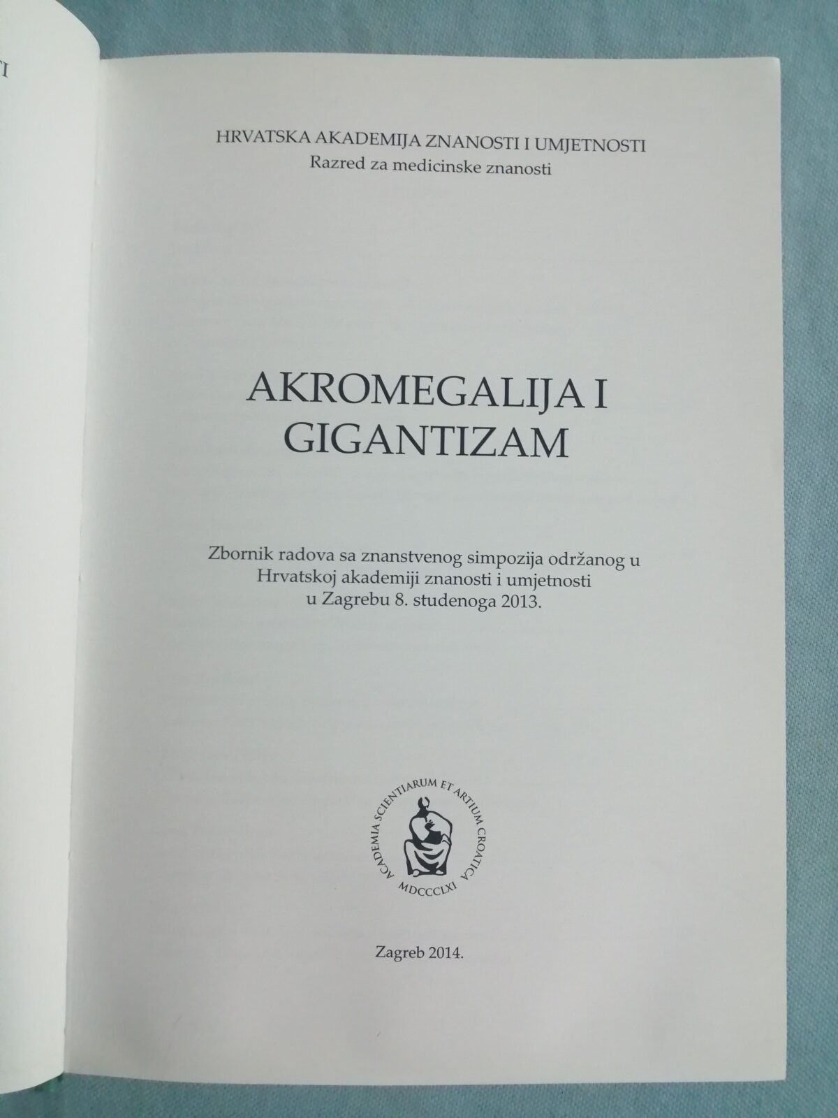 akromegalija i gigantizam : zbornik radova - slika 2