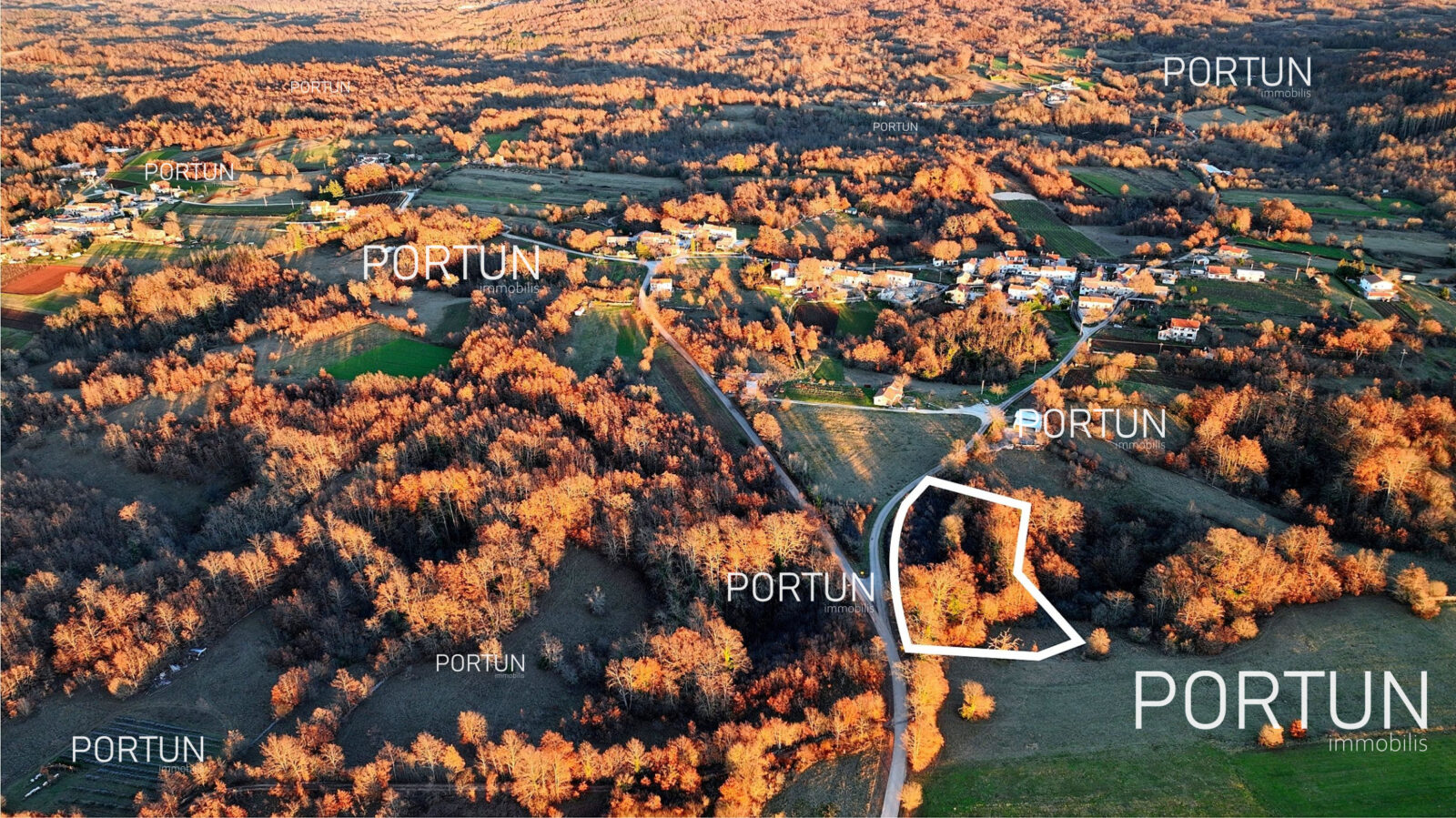 građevinsko zemljište u istri, žminj - slika 2