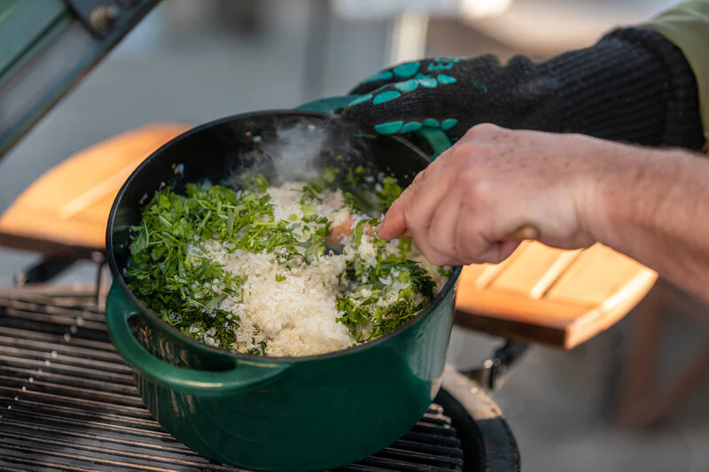 big green egg dutch oven okrugli - slika 1
