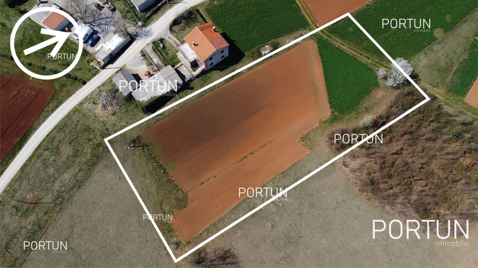 građevinsko zemljište na području žminja - slika 2