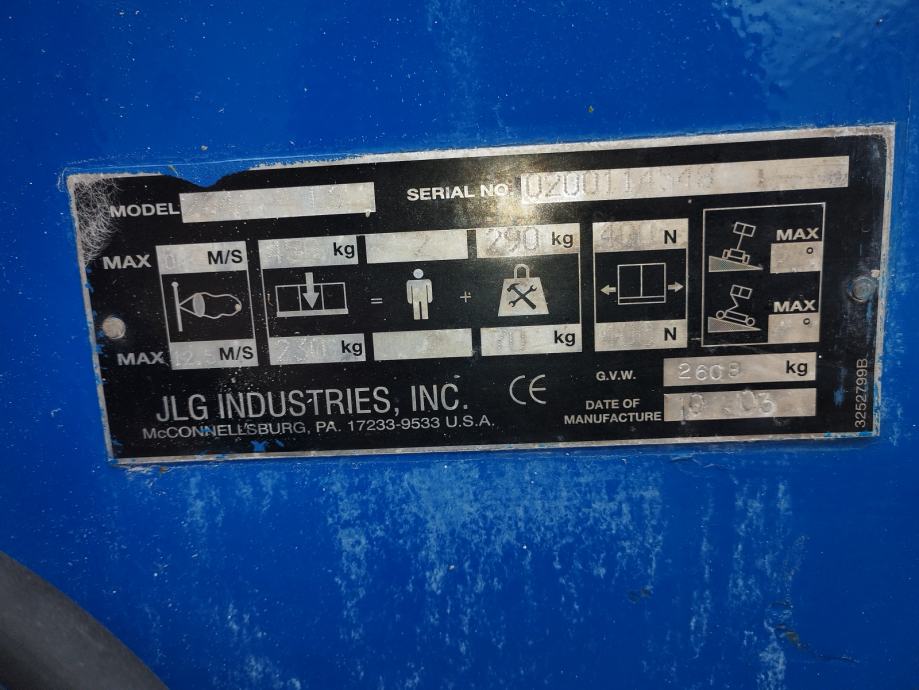 jlg 2646es -10 metara - slika 4