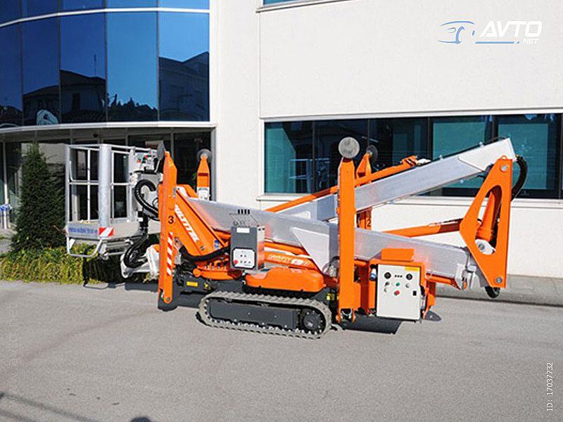 nova samohodna platforma gusjenica - pauk multitel shx 190 - 19metara - slika 3