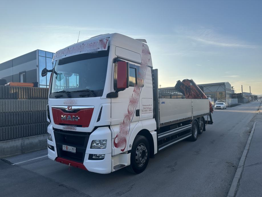 man tgx 26.440 6x2 intarder atlas 165, 2014 god. - slika 2