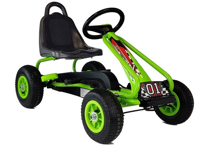 gokart na pedale g201 - zeleni - slika 1