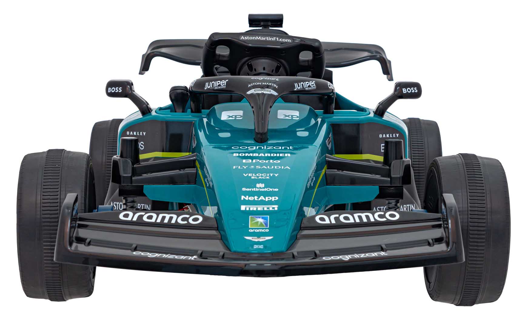 formula1 na akumulator aston martin cognizant aramco - tirkizna - slika 2