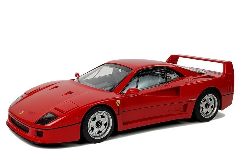 licencirani auto na daljinsko upravljanje ferrari f40 1:14 - crveni - slika 2