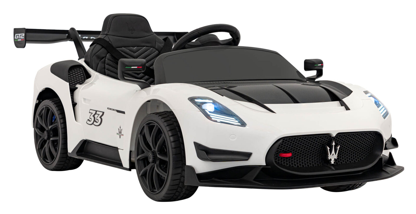 licencirani auto na akumulator maserati mc20 gt2 - bijeli - slika 2