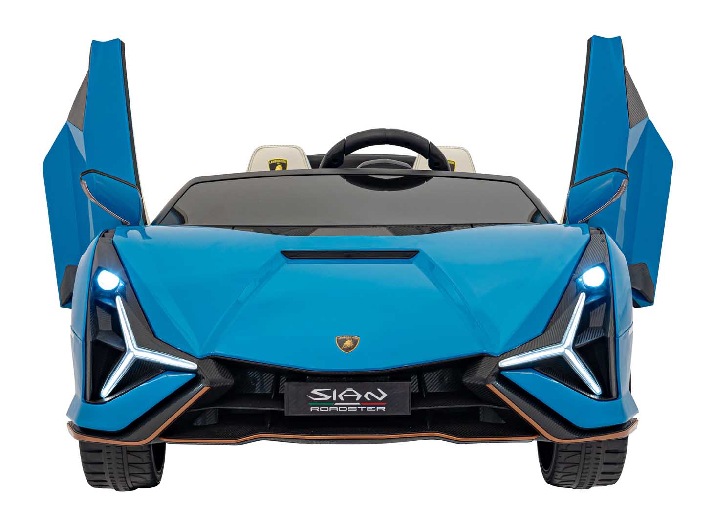 licencirani auto na akumumulator lamborghini sian 4x100w - dvosjed - plavi - slika 2