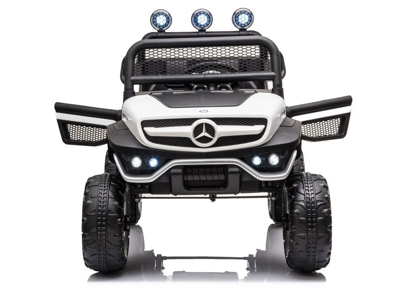 licencirani auto na akumultor mercedes unimog s - bijeli - slika 2