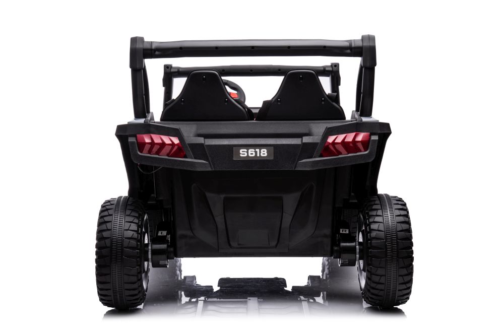 buggy na akumulator s618 4x4 - dvosjed - sivi - slika 2