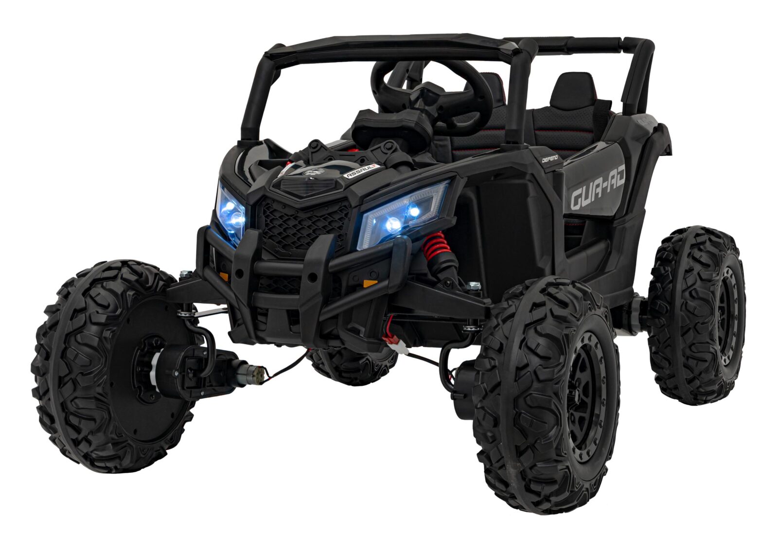 buggy na akumulator atv defend 4x4 - crni - slika 2