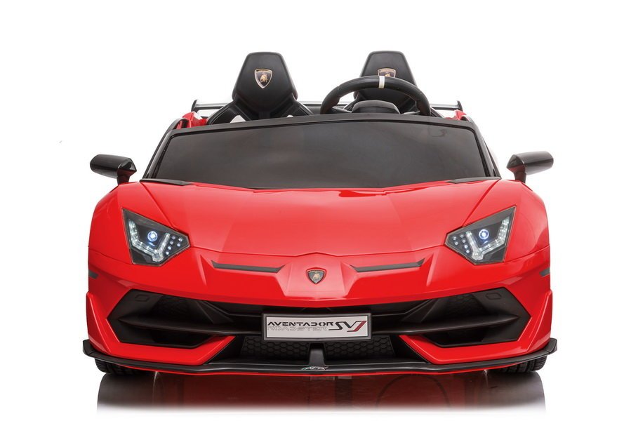 licencirani auto na akumulator lamborghini aventador sx2028 - dvosjed - crveni - slika 2