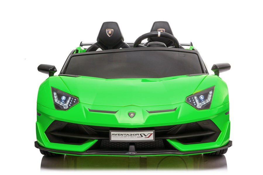 licencirani auto na akumulator lamborghini aventador sx2028 - dvosjed - zeleni - slika 2