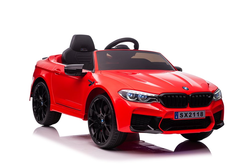licencirani auto na akumulator bmw m5 - crveni - slika 1