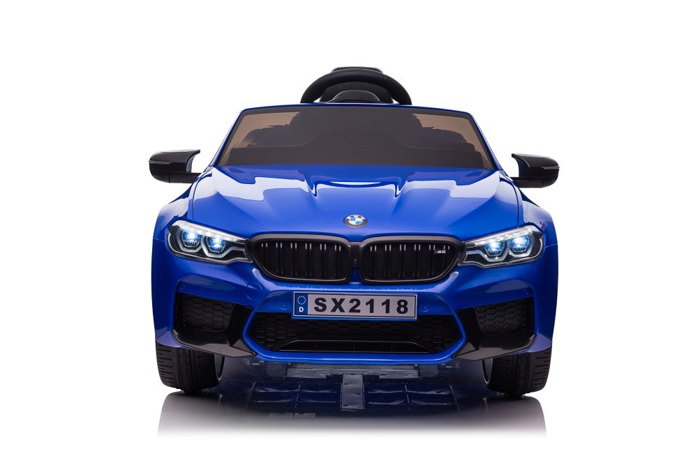 licencirani auto na akumulator bmw m5 - plavi - slika 2