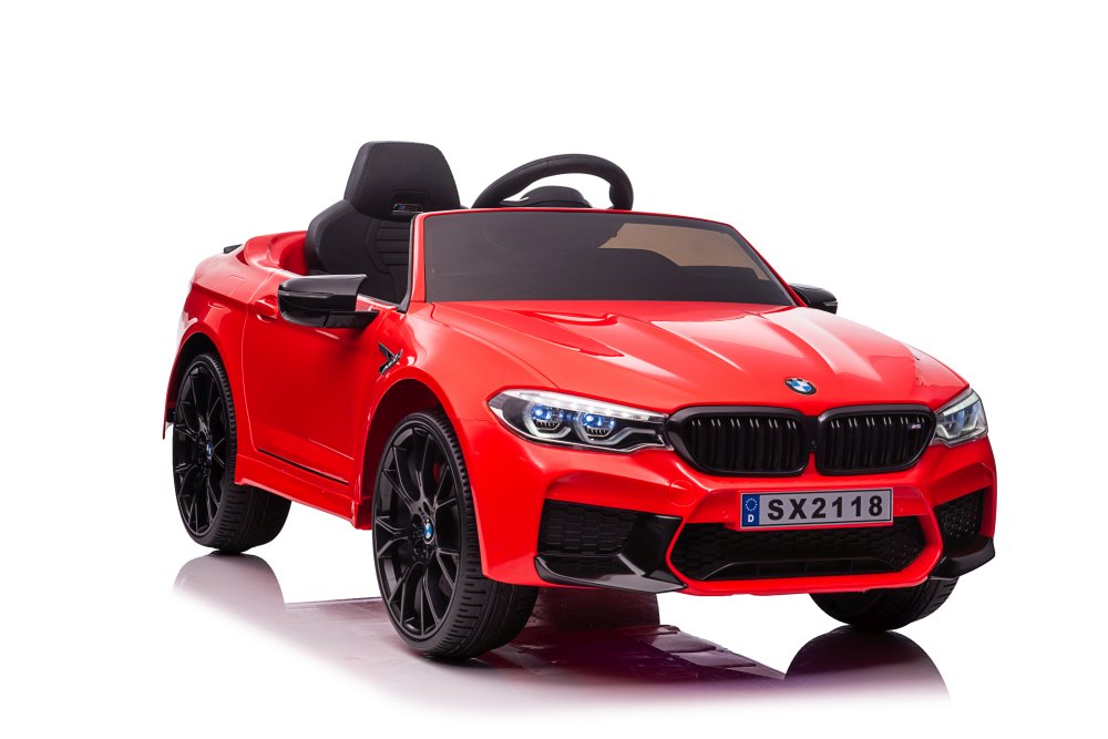 licencirani auto na akumulator bmw m5 drift - crveni - slika 2