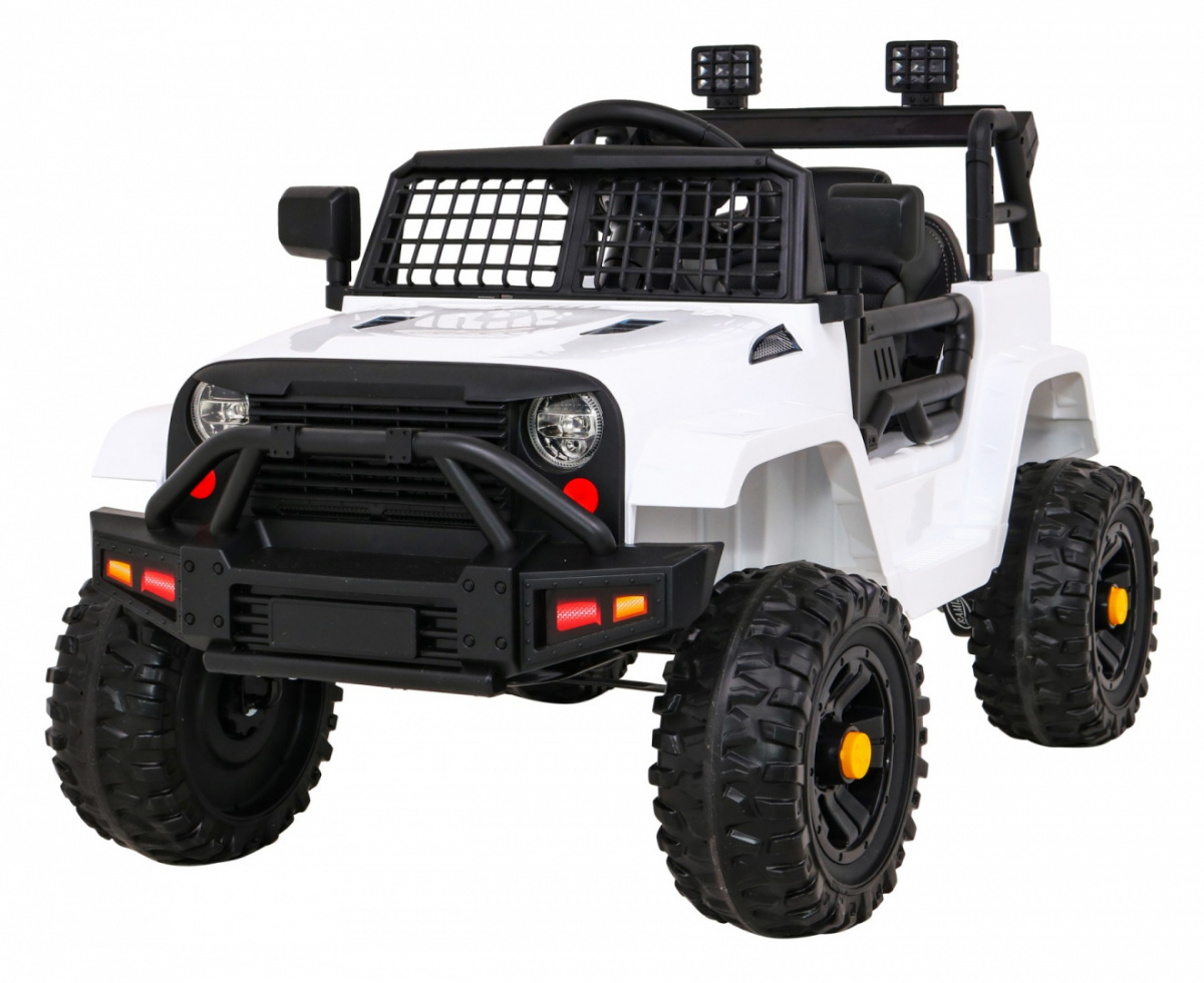 auto na akumulator jeep dark night - bijeli - slika 1