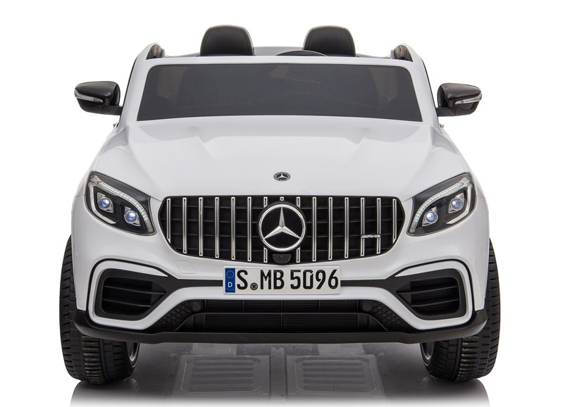 licencirani auto na akumulator mercedes glc 63s qls 4×4 – dvosjed – bijeli - slika 2
