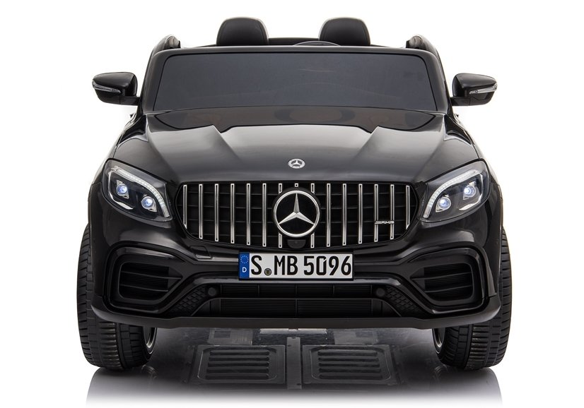 licencirani auto na akumulator mercedes glc 63s qls 4x4 - dvosjed - crni/lakirani - slika 2