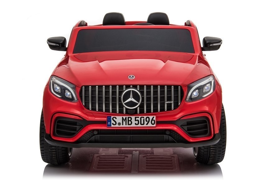 licencirani auto na akumulator mercedes glc 63s qls 4x4 - dvosjed - crveni/lakirani - slika 2