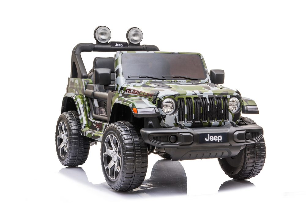licencirani auto na akumulator jeep wrangler rubicon 4x4 - como - slika 2