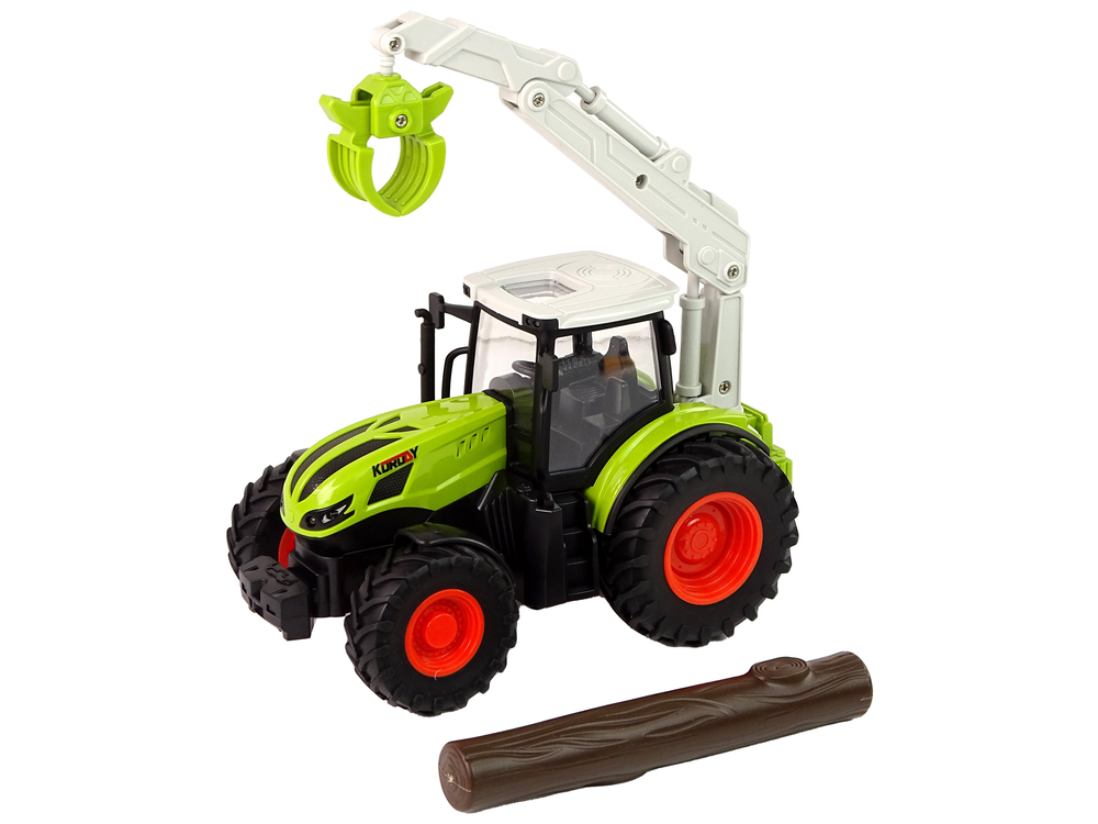 traktor na daljinsko upravljanje wood 1:24 r/c - zeleni - slika 2